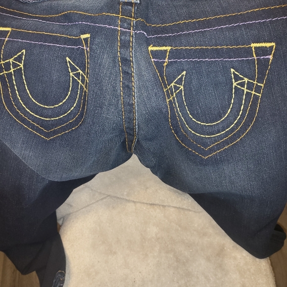 Lot of 2 True Religion Jeans *EXCELLENT CONDITION  SZ 26 - Picture 2 of 4